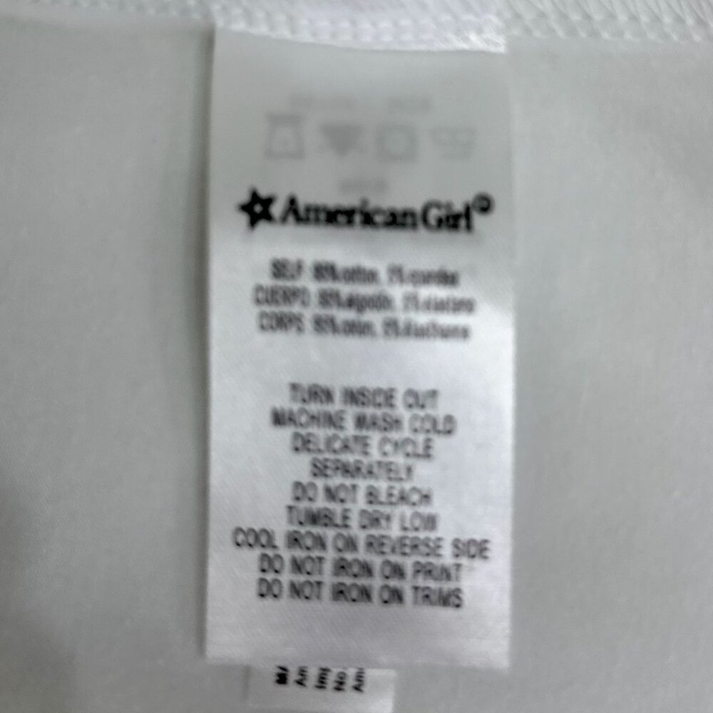 American Girl “Los Angeles” Graphic Tee – Red & White - Picture 5 of 6